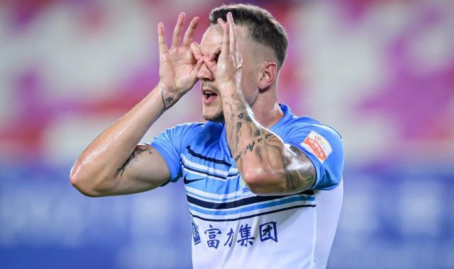 hth-【中超】唐淼喂饼蒂亚戈替补绝杀 广州城1比0青岛队